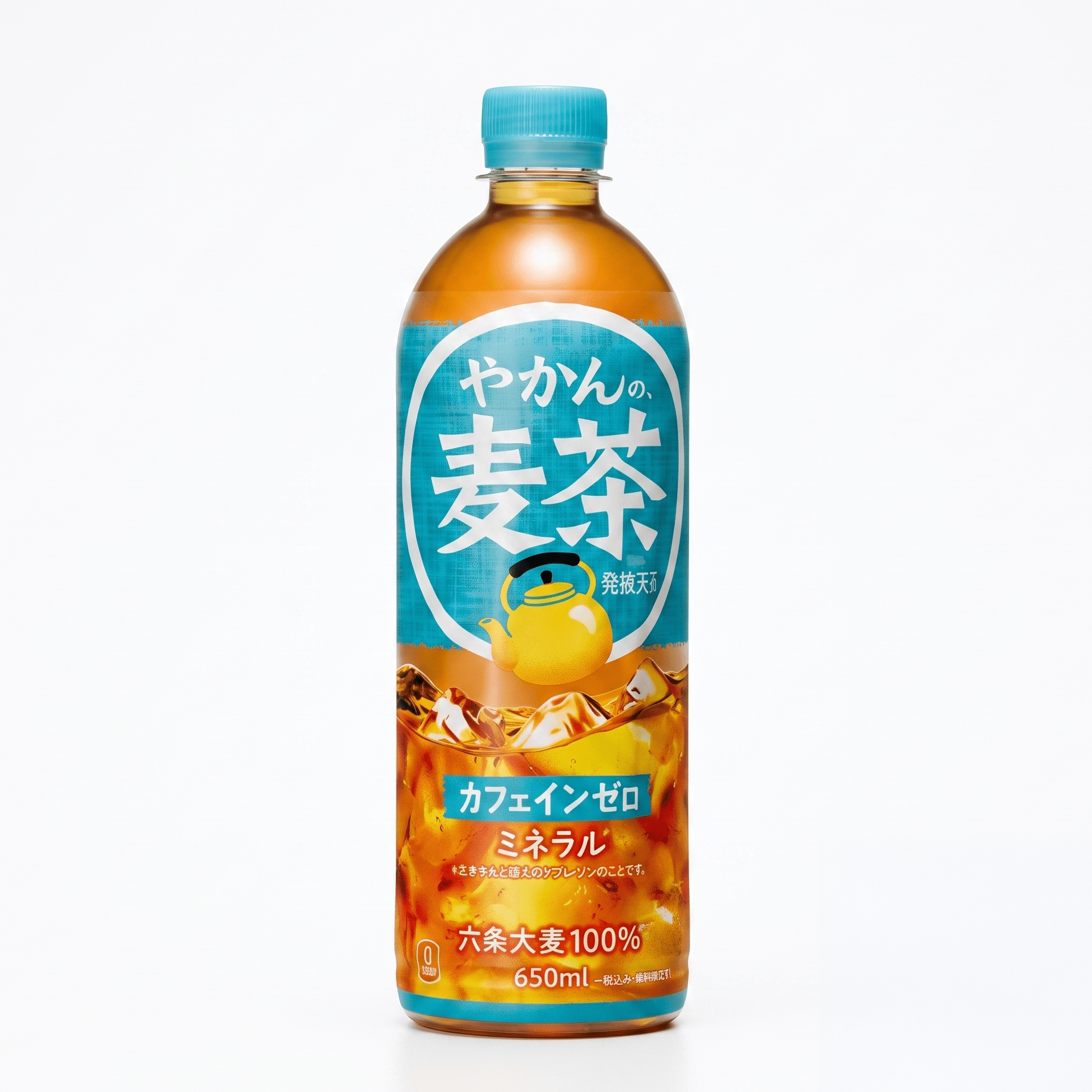 やかんの麦茶650ml